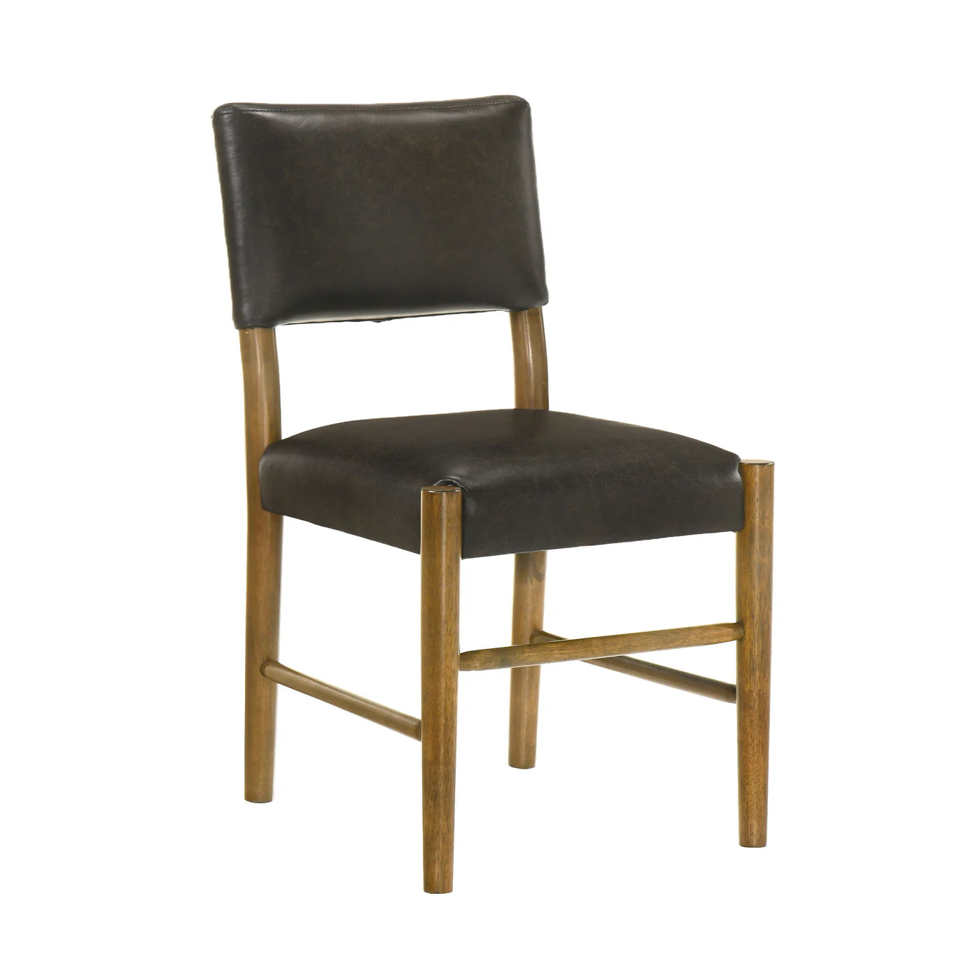 5-Piece Wood Dining Set - Walnut - Image 4
